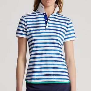 Polo by Ralph Lauren Blue and White Striped Shirt